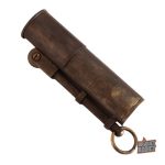 Ancien briquet à essence vintage en métal