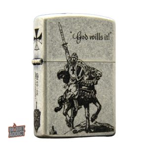 Ancien briquet chevalier, accessoire original et vintage