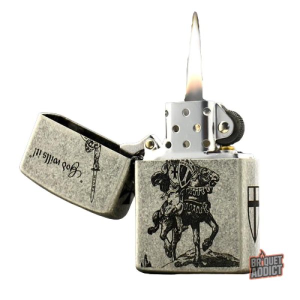 Briquet vintage inspiré des chevaliers, style original