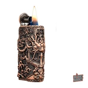 Briquet essence classique en métal