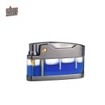 Détails raffinés d'un bloc de briquet décoratif moderne