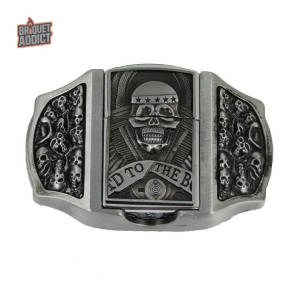 Boucle de ceinture avec briquet intégré