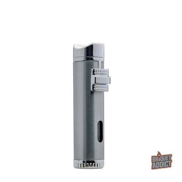 Briquet 3 flammes pour conditions venteuses et extérieures