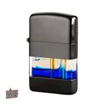 Briquet à essence classique, design élégant et fonctionnel