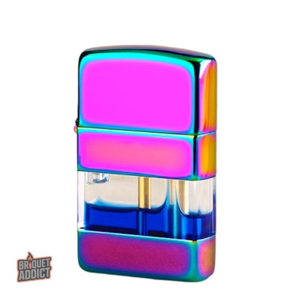 Briquet à essence, allumage facile et rapide