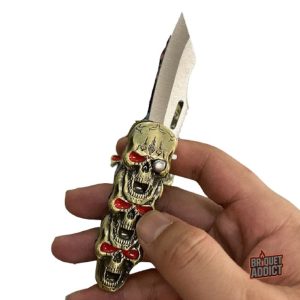 Briquet à essence tête de mort, design unique et original