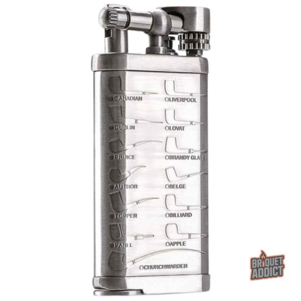 Briquet à gaz pour pipe original et pratique