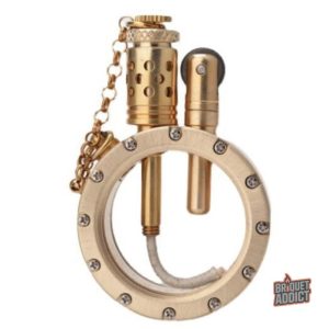 Briquet à huile rechargeable pour utilisation durable