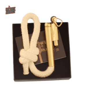 Briquet à mèche d'amadou original pour allumage facile