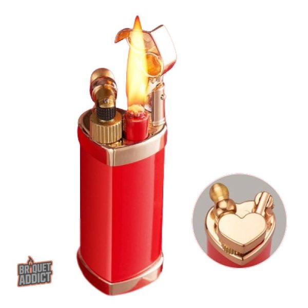 Briquet Amour pas cher en design romantique
