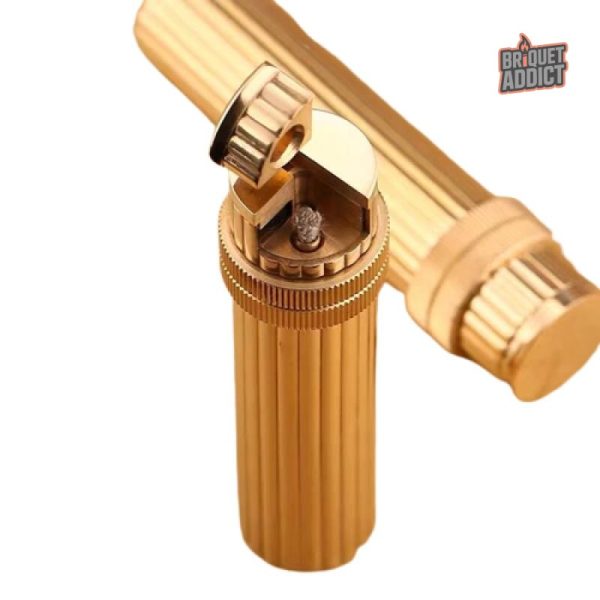 Briquet en laiton, style vintage, accessoire intemporel