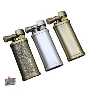 Briquet ancien essence design vintage