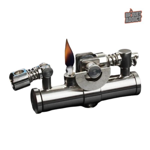 Briquet ancien essence en argent, design classique et élégant