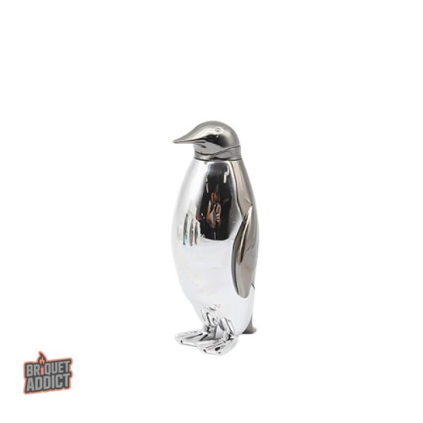 Accessoire rétro : briquet Pingouin en métal