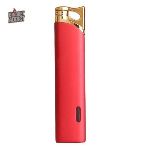 Briquet résistant au vent avec design unique et pratique