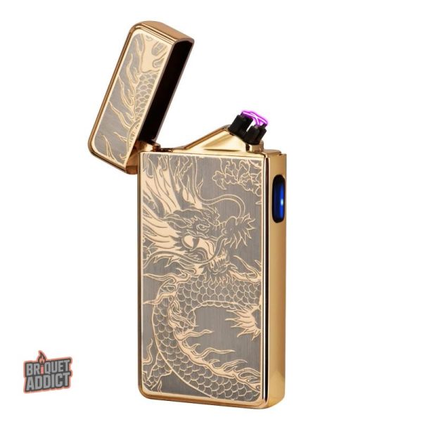 Briquet Arc Dragon élégant et moderne en version électrique