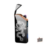 Briquet Arc Électrique Dragon design moderne et fonctionnel
