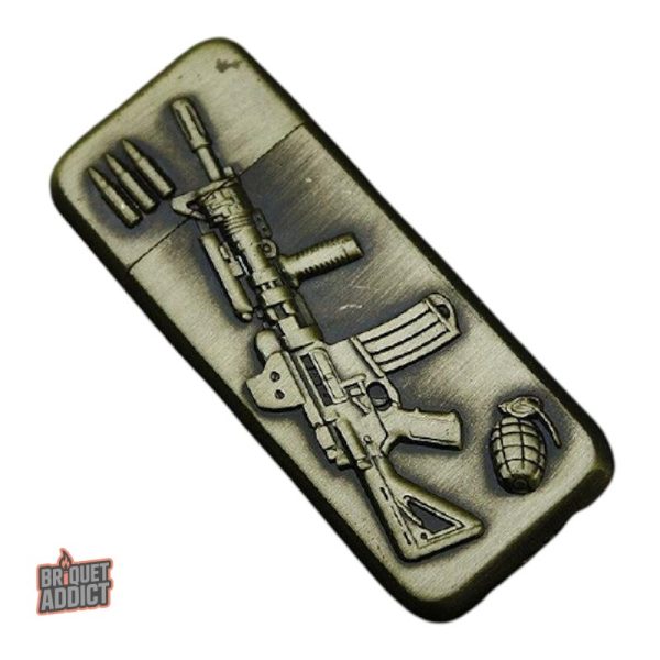 Briquet original en forme d'arme à feu