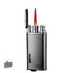 Briquet tempête au butane, allumage fiable en conditions difficiles