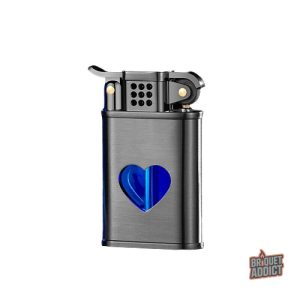 Briquet avec cœur, design original et romantique