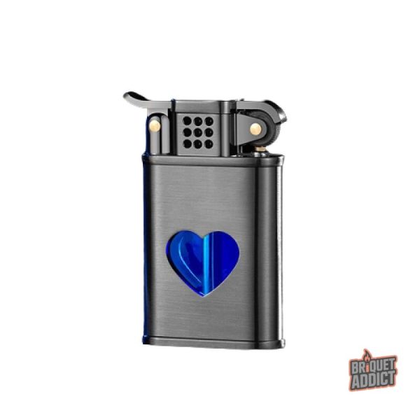 Briquet avec cœur, design original et romantique