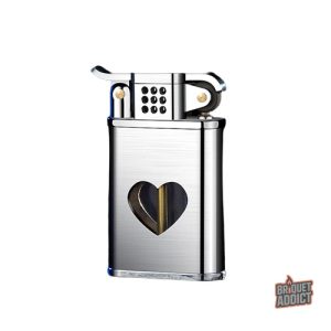Briquet original, style cœur pour un allumage créatif