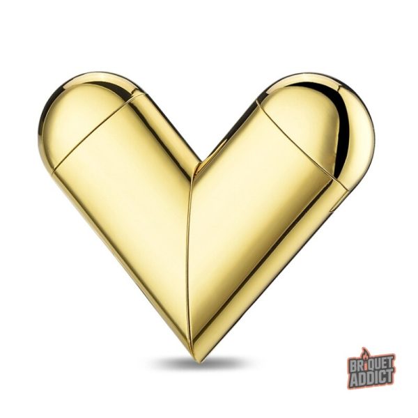 Briquet cœur design moderne et élégant