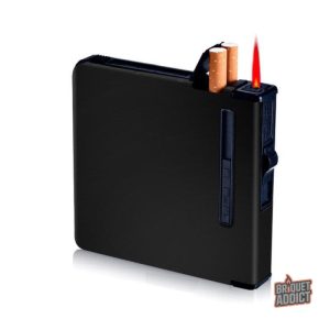 Briquet carré tempête, design moderne et compact