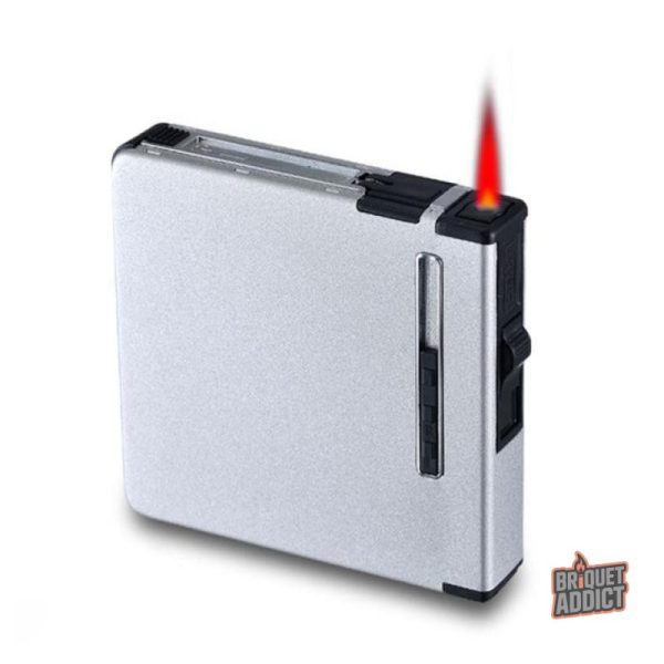 Briquet carré, allumage rapide et résistant aux intempéries