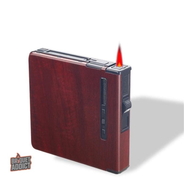 Briquet tempête, modèle carré pour une prise en main facile