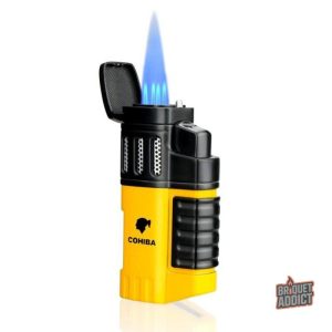 Briquet chalumeau Cohiba pour allumage précis et efficace
