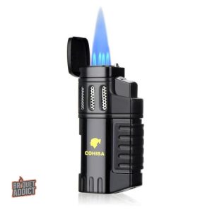 Briquet haut de gamme Cohiba, idéal pour fumeurs et amateurs