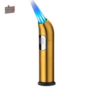 Accessoire de cuisine : briquet chalumeau pratique