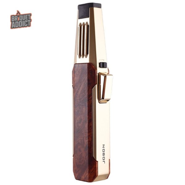 Briquet chalumeau avec flamme réglable pour diverses utilisations