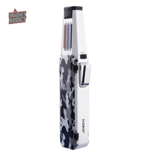 Briquet chalumeau design ergonomique, facile à transporter