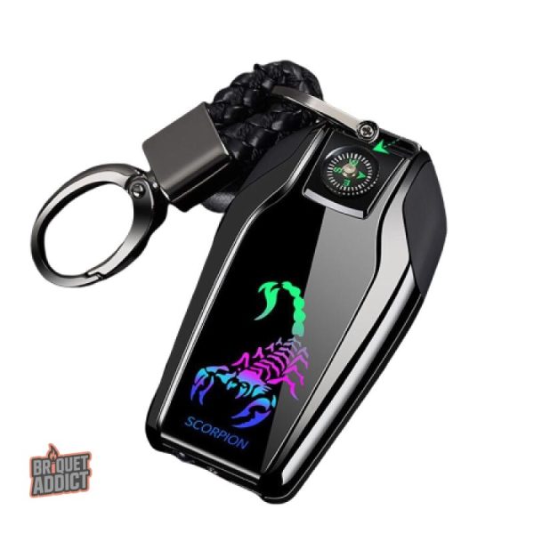 Briquet électrique chargeur USB compact et moderne