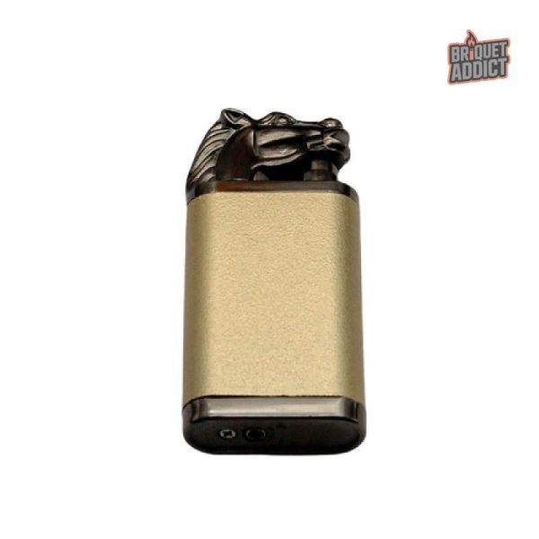 Accessoire de collection : briquet cheval unique