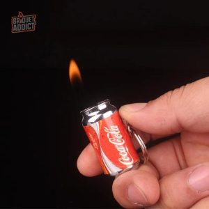 Variété de briquet inspiré par la célèbre marque Coca-Cola