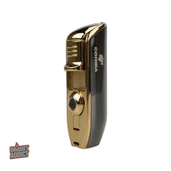 Briquet tempête Cohiba élégant et fonctionnel