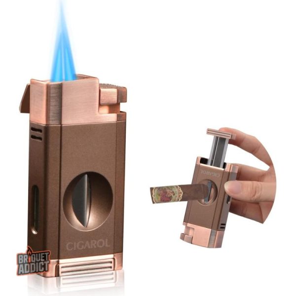 Briquet coupe cigare au design moderne et fonctionnel