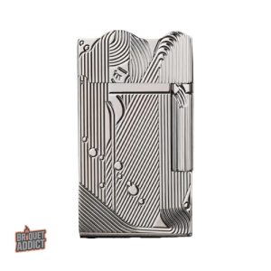 Briquet essence haut de gamme, accessoire masculin sophistiqué