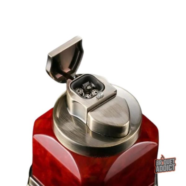 Briquet de table résistant au vent pour utilisation extérieure