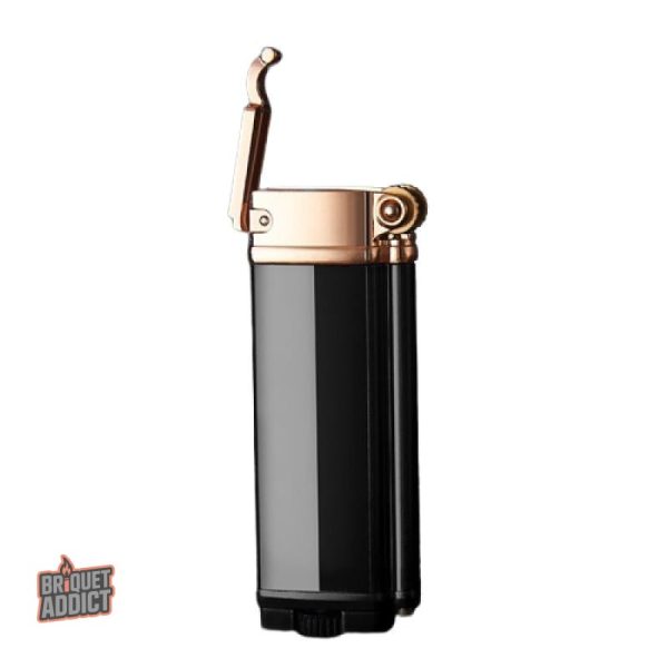 Briquet design tempête élégant et fonctionnel