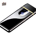 Briquet électrique double arc moderne et élégant