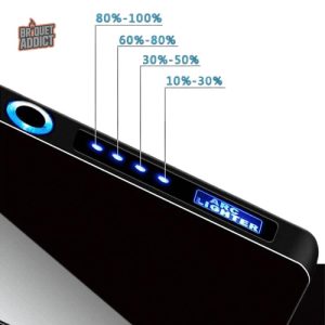 Briquet électrique rechargeable, design compact et pratique