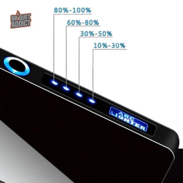 Briquet électrique rechargeable, design compact et pratique