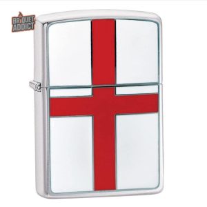 Briquet essence Drapeau Anglais au design emblématique