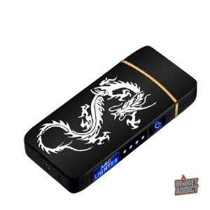 Briquet Électrique Dragon, design moderne et fonctionnel