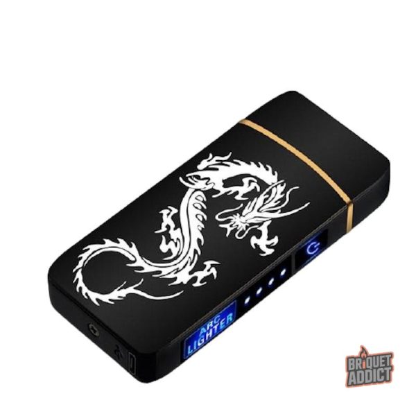 Briquet Électrique Dragon, design moderne et fonctionnel