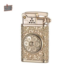 Briquet essence en laiton, design classique et intemporel